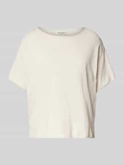 Marc O'Polo Oversized gebreid shirt van een mix van katoen en linnen