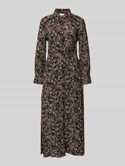 FREE QUENT Maxi-jurk met knoopsluiting model 'LOVY'