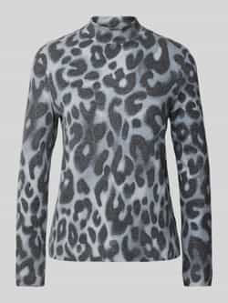 Street One Sweatshirt met geribde opstaande kraag