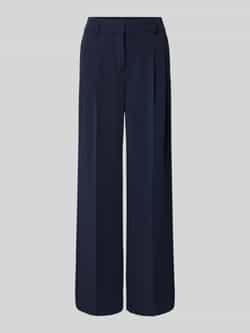 Christian Berg Woman Selection Flared pantalon met bandplooien