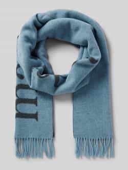 Marc O'Polo DENIM Sjaal van scheerwol met franjes