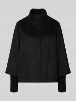 S.Oliver BLACK LABEL Regular fit jack met wol