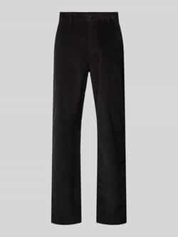 Calvin Klein Jeans Straight fit corduroy broek met steekzakken