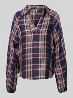 Soyaconcept Regular fit blouse met V-hals model 'Inga'