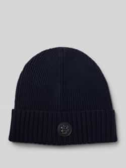 Boss Beanie van zuivere scheerwol model 'FATI'