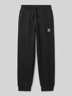 Adidas Originals Sweatpants met labelstitching en elastische band