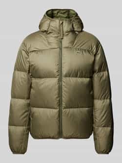 Lacoste Gewatteerd Logo Patch Hoodie Green Heren