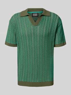 Scotch & Soda Poloshirt met V-hals