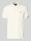 MCNEAL Polówka o kroju slim fit z haftowanym logo Écru