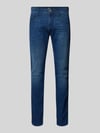 Replay Slim fit jeans in 5-pocketmodel, model 'ANBASS' Donkerblauw