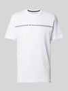 Tom Tailor T-shirt z nadrukiem z logo Biały