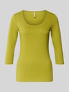 Soyaconcept T-shirt met 3/4-mouw model 'Pylle' Lindegroen
