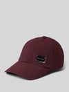 Emporio Armani Basecap mit Label-Applikation Bordeaux