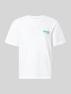 JACK & JONES T-Shirt mit Logo-Print Modell 'RIVIERA VINTAGE POSTER' Weiss