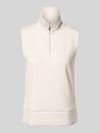 Christian Berg Woman Sweatshirt in mouwloos design Ecru