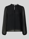 Rinascimento Blouse met ronde hals Zwart