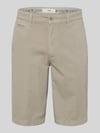 Brax Regular Fit Bermuda aus Baumwoll-Mix Beige