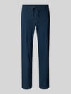 Selected Slim Fit Hose mit Tunnelzug Modell 'LERO' Marine