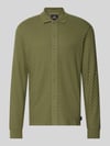 Paul Smith Regular Fit Freizeithemd mit Kentkragen Khaki