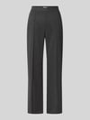 Christian Berg Woman Boocut Fit Stoffhose mit Viskose-Anteil Anthrazit Melange