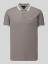 BOSS Green koszulka polo o kroju regular fit z czystej bawełny model 'PADDY' Średniobrązowy