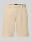 Marc O'Polo Szorty chino w kroju regular fit z mieszanki bawełny Écru