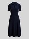 Lauren Ralph Lauren Sukienka casualowa z mieszanki wiskozy Granatowy