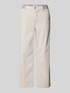 ANGELS Caprijeans mit elastischem Bund Modell 'Linn' Hellgrau
