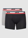 Levi's® Trunks mit elastischem Logo-Bund Mittelgrau