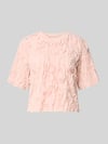 Jake*s Collection T-Shirt mit Rüschenbesatz Rose
