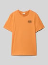s.Oliver RED LABEL Regular Fit T-Shirt aus reiner Baumwolle Orange