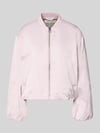 Marc O'Polo Regular Fit Blouson mit Baseball-Kragen Hellrosa