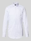 BOSS Slim Fit Businesshemd aus Baumwoll-Mix Modell 'HANK' Blau