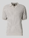BOSS Orange Relaxed Fit Poloshirt aus reiner Baumwolle Modell 'ASURFO' Sand