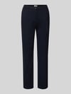 Christian Berg Woman Stoffen broek van viscosemix Donkerblauw