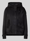 Blauer USA regular fit jack met logodetail model 'Marcela' Zwart
