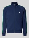 Polo Ralph Lauren Regular Fit Sweatjacke aus Baumwoll-Mix Marine