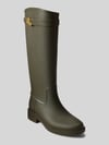 Lauren Ralph Lauren Gummistiefel mit Logo-Detail Oliv