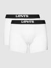 Levi's® Trunks mit Label-Detail Modell 'SOLID BASIC' Weiss