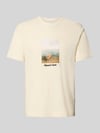 JACK & JONES T-Shirt mit Rundhalsausschnitt Modell 'JORNORREBRO' Offwhite