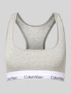 Calvin Klein Underwear Bralette mit Label-Bund Hellgrau