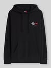 Tommy Jeans Relaxed Fit Sweatshirt aus reiner Baumwolle Black