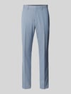 s.Oliver BLACK LABEL Slim fit pantalon met viscose Lichtblauw