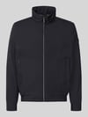 bugatti Regular Fit Jacke in Stepp-Optik Marine