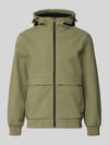 Tom Tailor Denim Regular Fit Funktionsjacke mit Kapuze Oliv