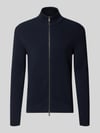 MCNEAL Strickjacke mit Stehkragen Dunkelblau