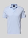 JOOP! COLLECTION Koszulka polo w kroju regular fit z dekoltem w kształcie V model 'Baronito' Jasnoniebieski