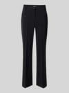 CAMBIO slim fit smalle broek met opgestikte zakken model 'FARAH' Zwart