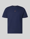 BLKVIS Regular Fit T-Shirt mit Logo-Stitching Marine
