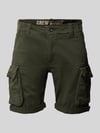 Alpha Industries Shorts mit Cargotaschen Modell 'CREW SHORT' Anthrazit